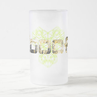 De Cerveja Vidro Jateado caneca alta do fosco do idoof