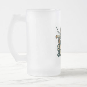 De Cerveja Vidro Jateado Caneca Clássica Salty Buzz, 330 ml