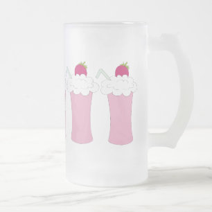 De Cerveja Vidro Jateado Caneca da agitação do vison do fosco do