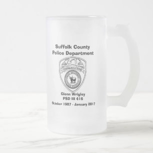 De Cerveja Vidro Jateado Caneca da aposentadoria