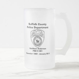 De Cerveja Vidro Jateado Caneca da aposentadoria