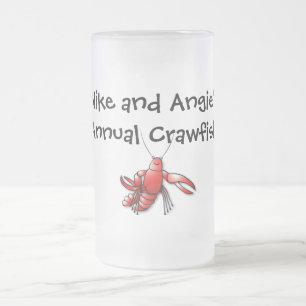 De Cerveja Vidro Jateado Caneca da fervura dos lagostins