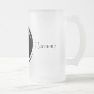De Cerveja Vidro Jateado Caneca da harmonia da Pata-fect