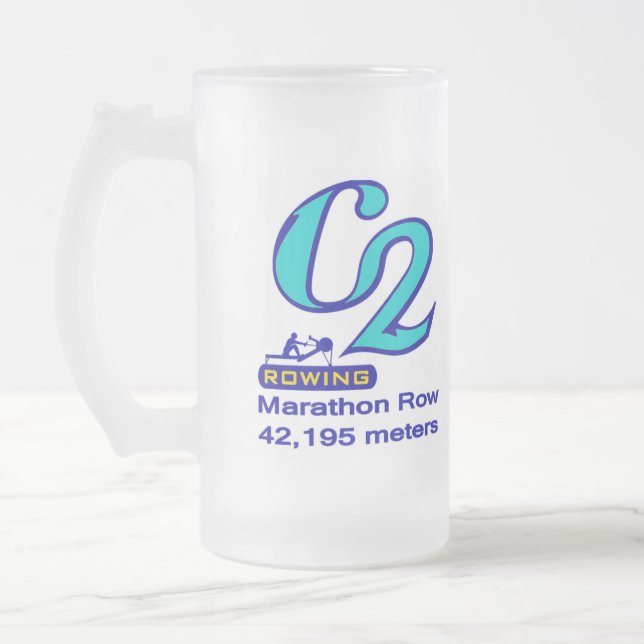 De Cerveja Vidro Jateado Caneca da maratona para Leftys (Esquerda)