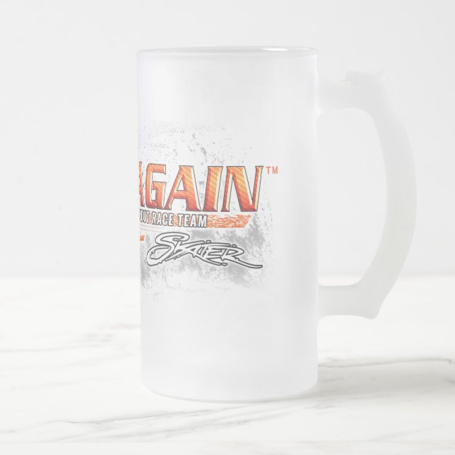 De Cerveja Vidro Jateado Caneca do fosco (Direita)