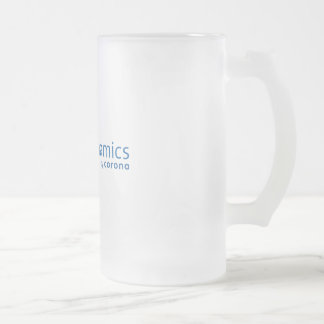 De Cerveja Vidro Jateado Caneca do fosco da cerâmica da orquídea