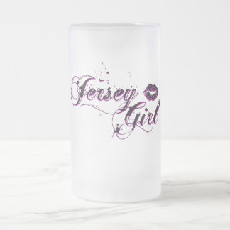 De Cerveja Vidro Jateado Caneca do fosco da menina do jérsei