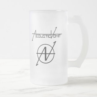 De Cerveja Vidro Jateado Caneca do fosco do nome & do logotipo do