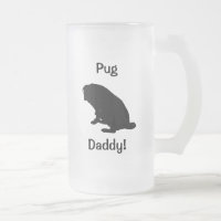 Caneca do fosco do pai do Pug
