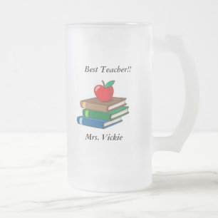 De Cerveja Vidro Jateado Caneca do fosco do professor