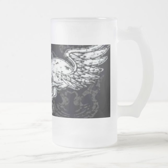 De Cerveja Vidro Jateado Caneca do fosco - sendo diferente (Direita)
