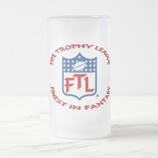 DE CERVEJA VIDRO JATEADO CANECA DO FTL