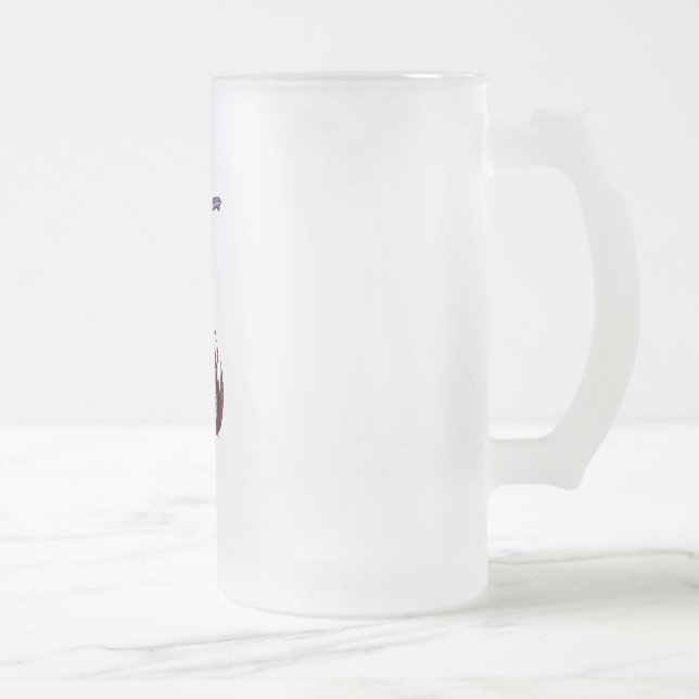De Cerveja Vidro Jateado caneca do rollin (Direita)