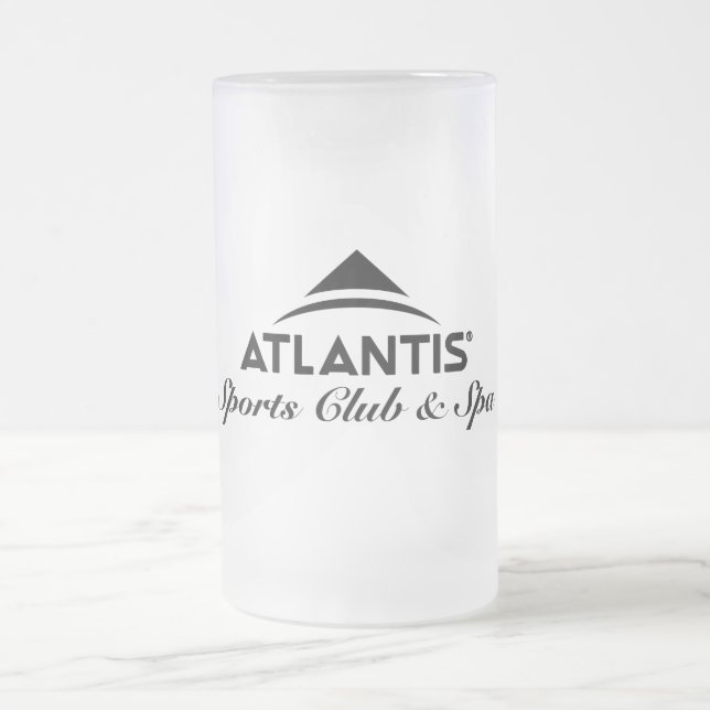 De Cerveja Vidro Jateado Caneca Fosca Atlântida (Centro)