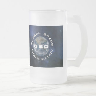 De Cerveja Vidro Jateado Caneca global do fosco da organização do espaço