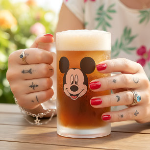 De Cerveja Vidro Jateado Caneca Mickey
