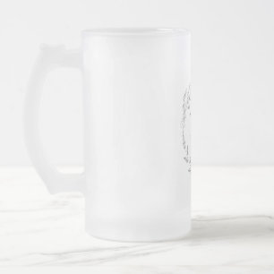 De Cerveja Vidro Jateado Caneca Morgan & Rachelle