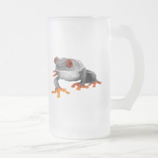 De Cerveja Vidro Jateado Caneca tropical do sapo.!