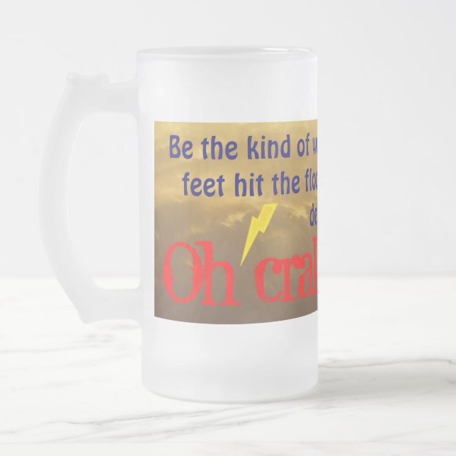 De Cerveja Vidro Jateado É acima da caneca (Esquerda)