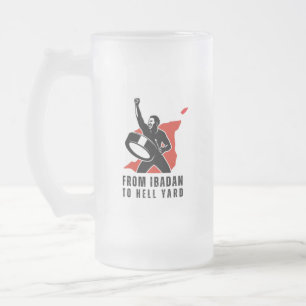 De Cerveja Vidro Jateado FITHY Caneca Vitória 16oz (destro)