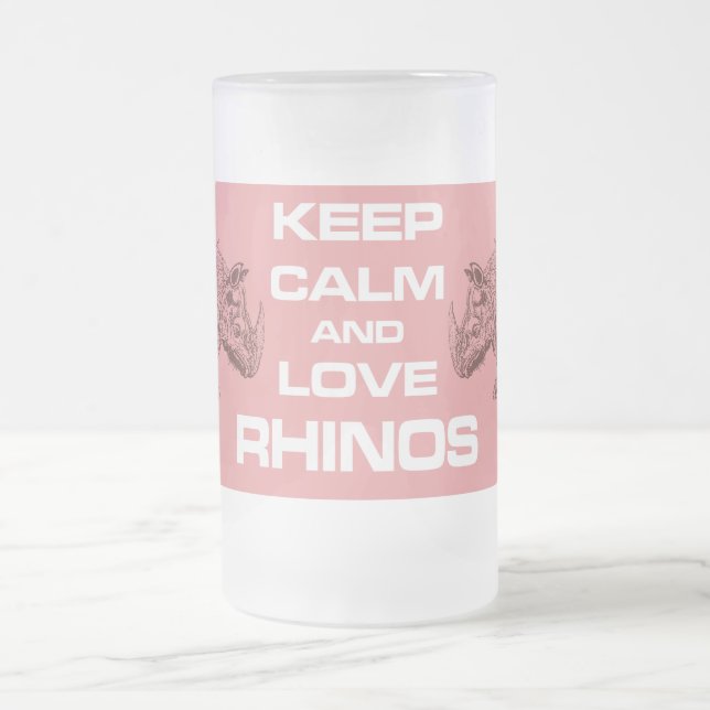 De Cerveja Vidro Jateado Mantenha a caneca da calma e do design do (Centro)