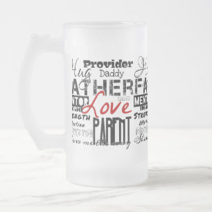 De Cerveja Vidro Jateado Minha caneca do pai