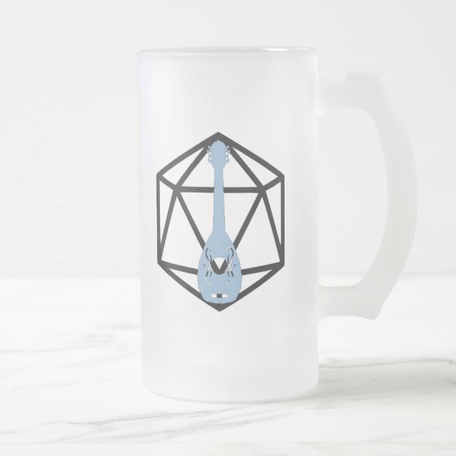 De Cerveja Vidro Jateado O bardo do D&D inspirou a caneca do fosco (Direita)