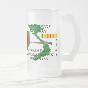 De Cerveja Vidro Jateado ø Caneca do fosco dos Inf Vietnam