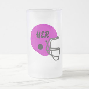 De Cerveja Vidro Jateado Projete a caneca do futebol