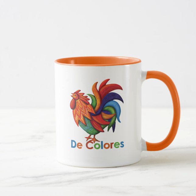 De Colores Galo Gallo caneca da campainha de 11 (Direita)
