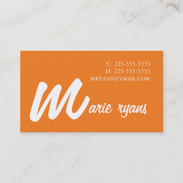 De Contato Cartão telefónico (Frente)