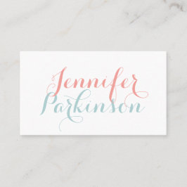 De Contato Cartão telefónico da caligrafia