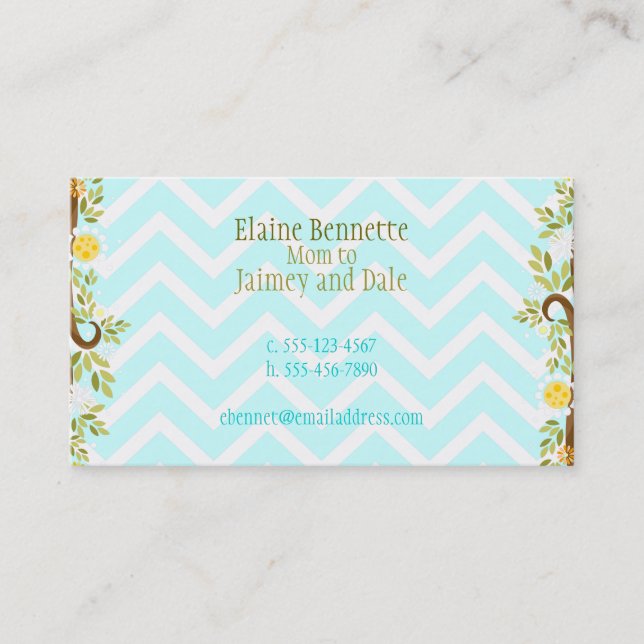 De Contato Corujas brancas - cartão telefónico feito sob (Frente)