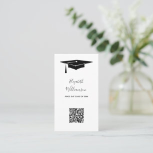 De Contato Graduação Nome Cartão QR Código Inserir Cartão