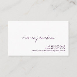 De Contato Simplesmente você cartão telefónico