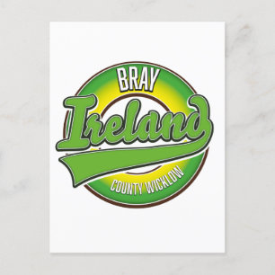 De Convite Bray County Wicklow Irlanda. Cartão Postal