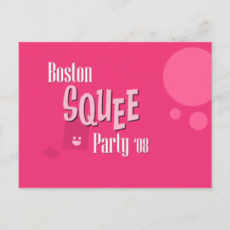 De Convite Cartão postal oficial do Boston Squear Party