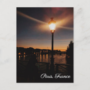 De Convite Cartão postal viagem da Torre Eiffel Paris France