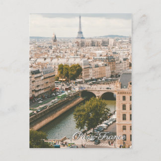 De Convite Cartão postal viagem Torre Eiffel Torre Paris Fran