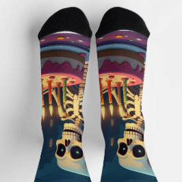 🎃 De Corte De Bolo De Esqueleto Louco | Surpresa 