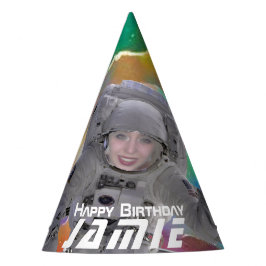 De Festa Adicione seu chapéu do partido do astronauta da