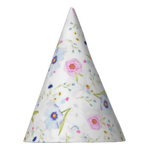 De Festa Flores - Papel-Padrão - Chapéu