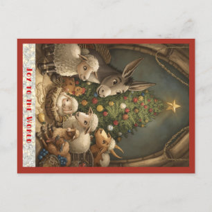 De Festividades Animais do Quintal Alegria ao Mundo Cartão Postal