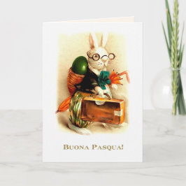 De Festividades Buona Pasqua. Cartão IEaster em italiano