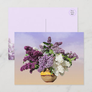 De Festividades Buquê do cartão postal Lilacs