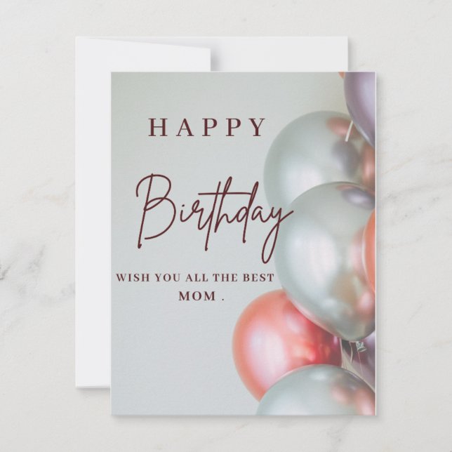 De Festividades cartão (Frente)