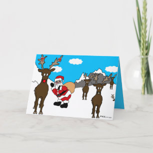 De Festividades Cartão BlueSkyChristmas