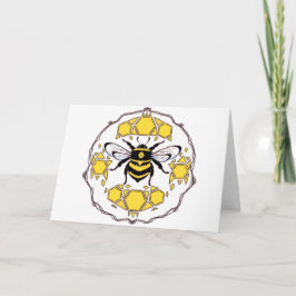 De Festividades Cartão Bumblebee Cute