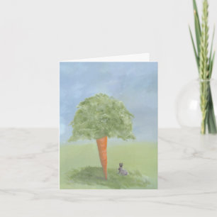 De Festividades Cartão Bunny Rabbit