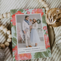 Cartão com fotos do feriado da peônia | do inverno